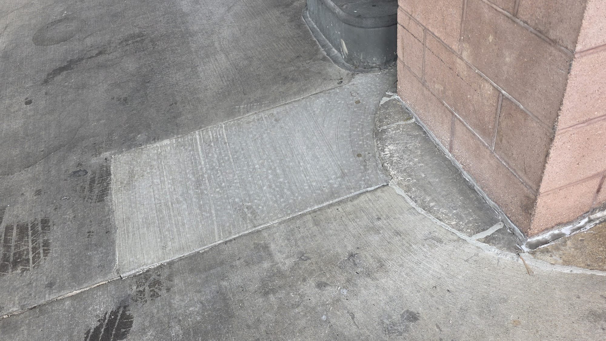 After photo of commercial surface repair area B