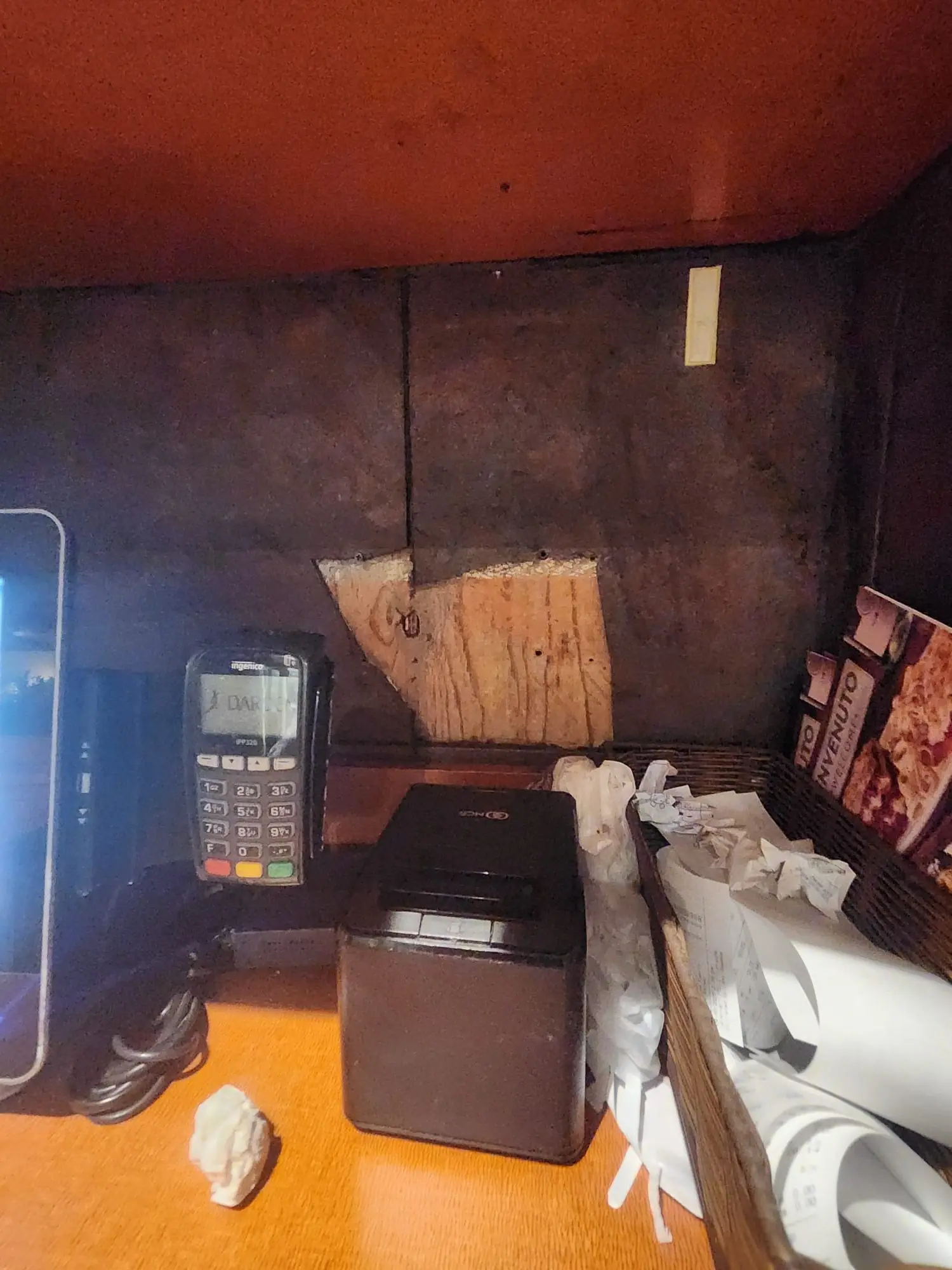 Before photo of Back Wall Repair