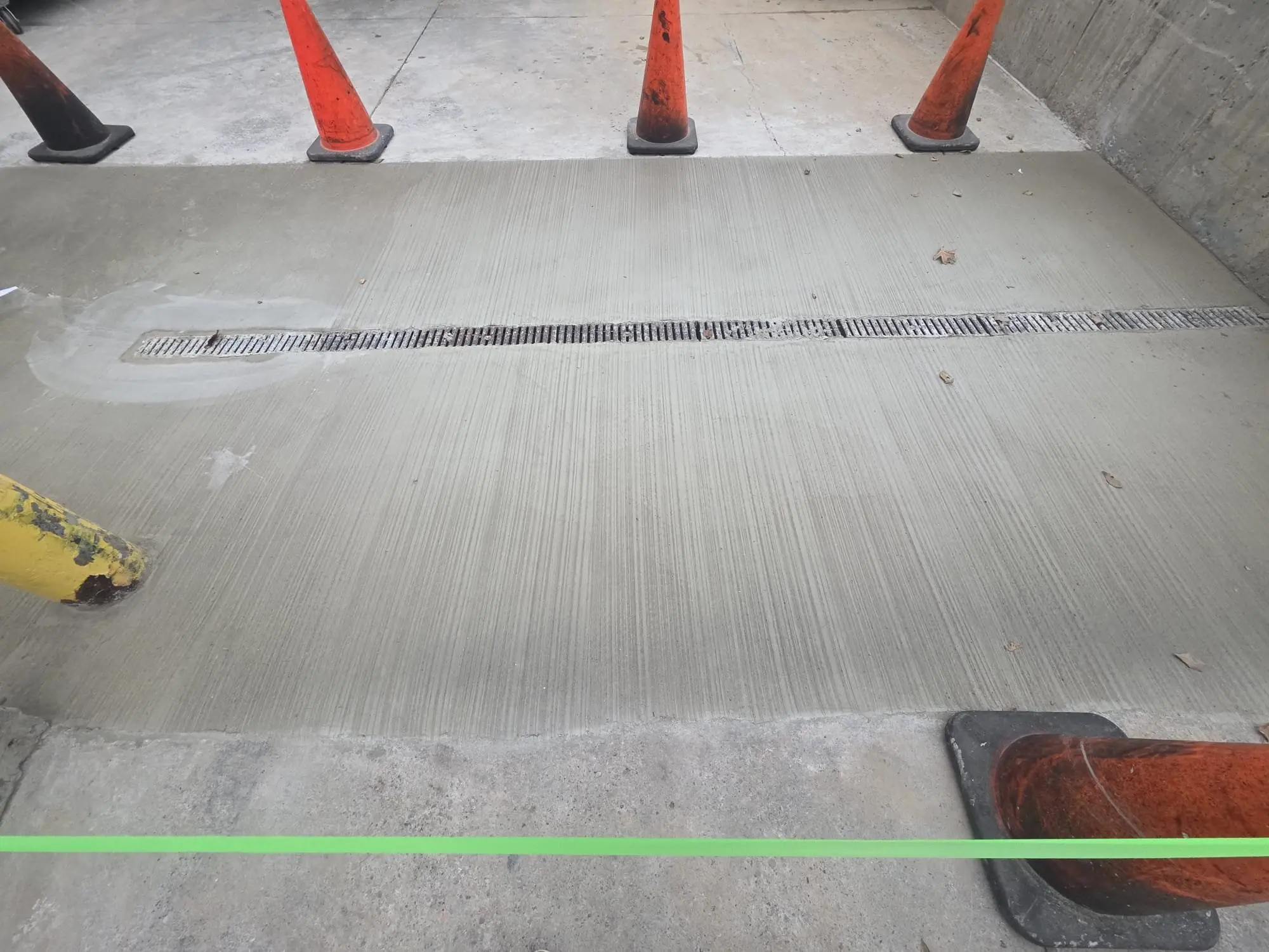 After photo of Trench Drain Repair